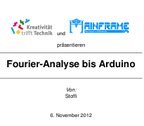 Fourier-Analyse bis Arduino