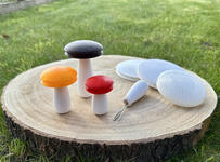 Thumbnail Image for Projekt: Stopfpilze aus dem 3D-Drucker