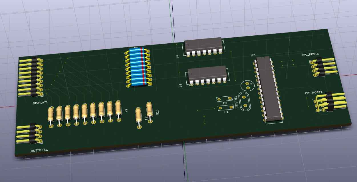 PCB with diodes